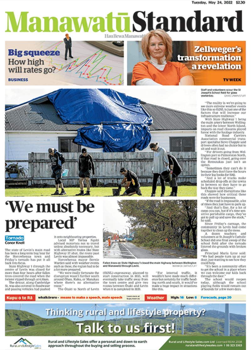 Manawatū Standard product mockup