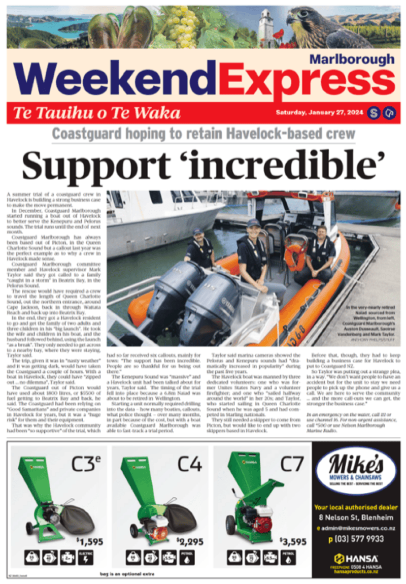 Weekend Express product mockup